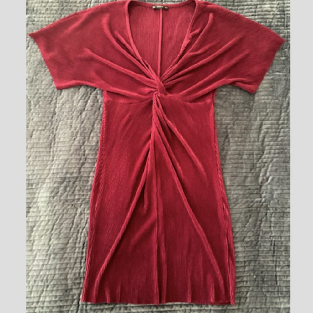 Shein Burgundy Tunic Size M